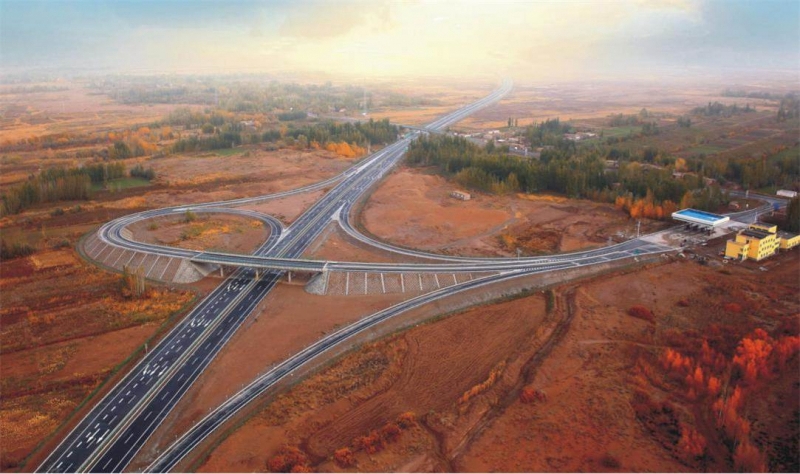 S310线麦盖提至喀什高速公路